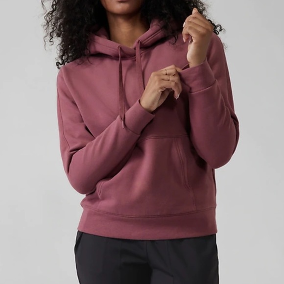 Athleta Tops - Athleta Retroplush Hoodie